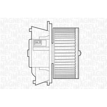 Вентилятор салона MAGNETI MARELLI MTC504AX / 069412504010