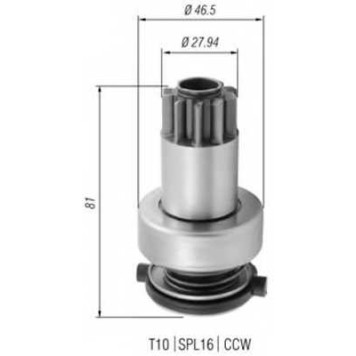 Ведущая шестерня стартера MAGNETI MARELLI AMB0374 / 940113020374