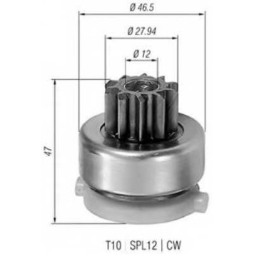 Ведущая шестерня стартера MAGNETI MARELLI AMB0409 / 940113020409