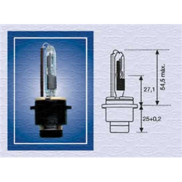 Лампа газоразрядная (ксеноновая) D2R MAGNETI MARELLI 002542100000-1