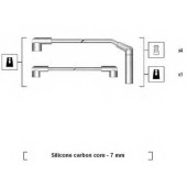 Комплект проводов зажигания MAGNETI MARELLI MSK867 / 941285040867