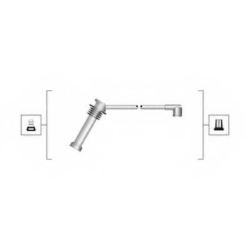 Комплект проводов зажигания MAGNETI MARELLI MSQ0038 / 941319170038