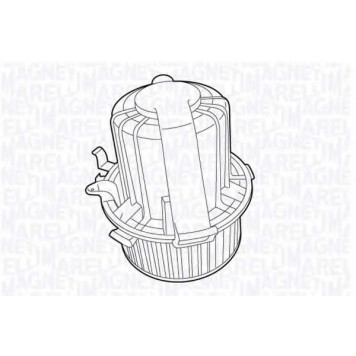 Вентилятор салона MAGNETI MARELLI MTE710AX / 069412710010