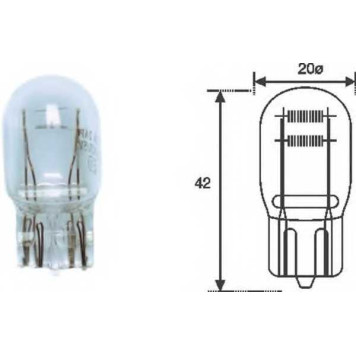 Лампа накаливания 12В 10Вт MAGNETI MARELLI 002052000000-2
