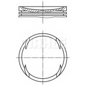 Поршень MAHLE ORIGINAL 001 40 02