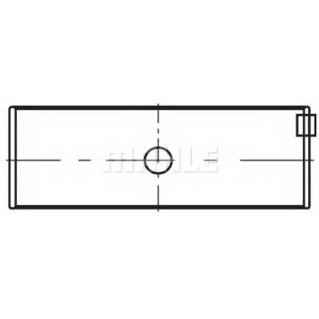 Шатунный подшипник MAHLE ORIGINAL 001 PS 10701 050-1
