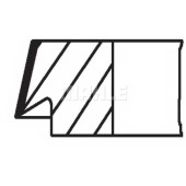 Комплект поршневых колец MAHLE ORIGINAL 004 26 N0