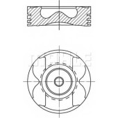 Поршень MAHLE ORIGINAL 004 59 00