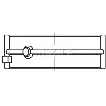 Подшипник коленвала MAHLE ORIGINAL 007 HS 18019 000