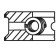 Комплект поршневых колец MAHLE ORIGINAL 008 56 N3