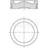 Поршень MAHLE ORIGINAL 038 89 00