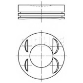 Поршень MAHLE ORIGINAL 039 65 01
