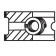 Комплект поршневых колец MAHLE ORIGINAL 083 16 N0