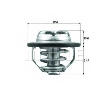Термостат охлаждающей жидкости MAHLE ORIGINAL 2.462.82.399 / TX 122 82