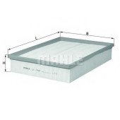 Фильтр воздушный MAHLE ORIGINAL 70319368 / LX 1764