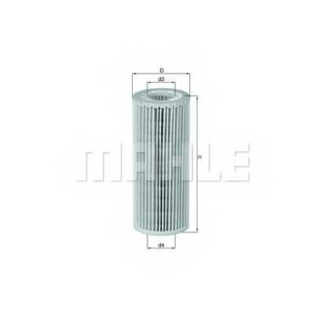 MAHLE OX381D - фильтр масляный