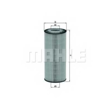 Фильтр АКПП MAHLE ORIGINAL 70341772 / HX 77