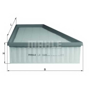 MAHLE LX1885 - фильтр воздушный