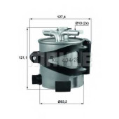 Фильтр топливный MAHLE ORIGINAL 70349782 / KLH 44/25