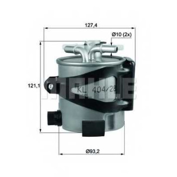 Фильтр топливный MAHLE ORIGINAL 70349782 / KLH 44/25