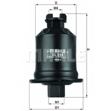 MAHLE KL514 - фильтр топливный