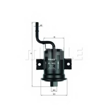 Фильтр топливный MAHLE ORIGINAL 70353770 / KL 563