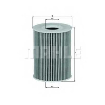 MAHLE OX254D3 - фильтр масляный