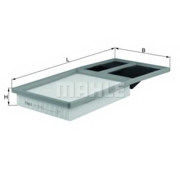 MAHLE LX2010 - фильтр воздушный