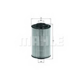 Фильтр масляный MAHLE ORIGINAL 70377390 / OX 399D