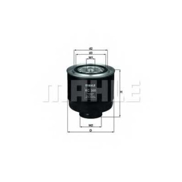 Фильтр топливный MAHLE ORIGINAL 70387837 / KC 388D