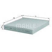 Фильтр салонный MAHLE ORIGINAL 70511167 / LA 462