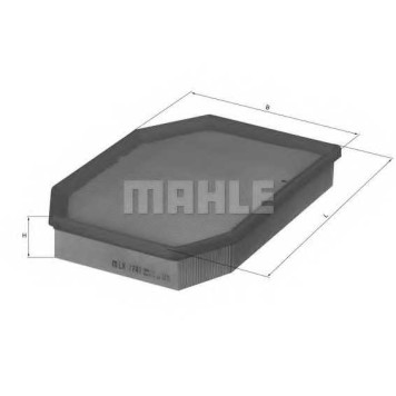 MAHLE LX1741 - фильтр воздушный