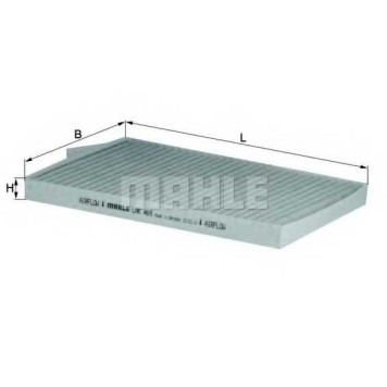 Фильтр салонный MAHLE ORIGINAL 70518124 / LAK 469