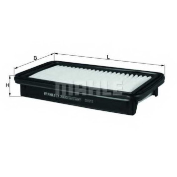MAHLE LX2833 - фильтр воздушный