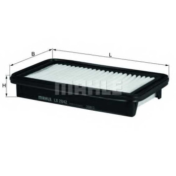 Фильтр воздушный MAHLE ORIGINAL 70519406 / LX 2842