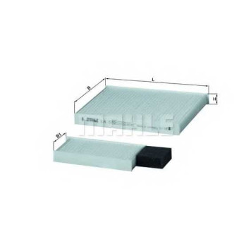 Фильтр салонный MAHLE ORIGINAL 70520515 / LA 570/S