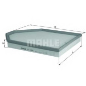 MAHLE LX1991 - фильтр воздушный