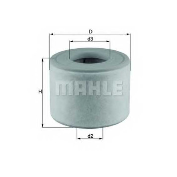 Фильтр воздушный MAHLE ORIGINAL 70549131 / LX 2607/2