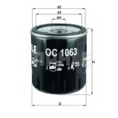 MAHLE OC1063 - фильтр масляный