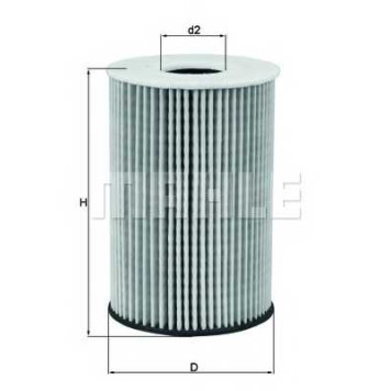 Фильтр масляный MAHLE ORIGINAL 70589099 / OX 787D