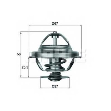 Термостат охлаждающей жидкости MAHLE ORIGINAL TX 21 80D
