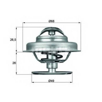 Термостат охлаждающей жидкости MAHLE ORIGINAL TX 62 89