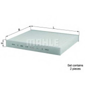 Фильтр салонный MAHLE ORIGINAL 72338444 / LA 467/S