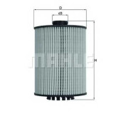 Фильтр масляный MAHLE ORIGINAL 72343743 / OX 983D