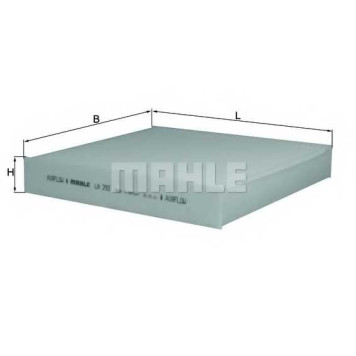 MAHLE LA293 - фильтр салона
