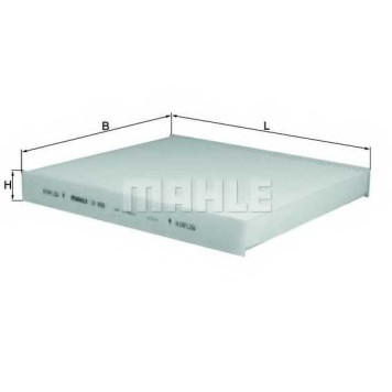 MAHLE LA888 - элемент фильтрующий салонного фильтра