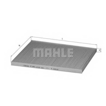 Фильтр салонный MAHLE ORIGINAL 76417422 / LA 36