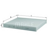 Фильтр салонный MAHLE ORIGINAL 76419188 / LA 182