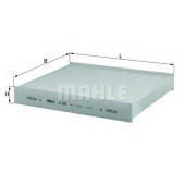 Фильтр салонный MAHLE ORIGINAL 76419220 / LA 220