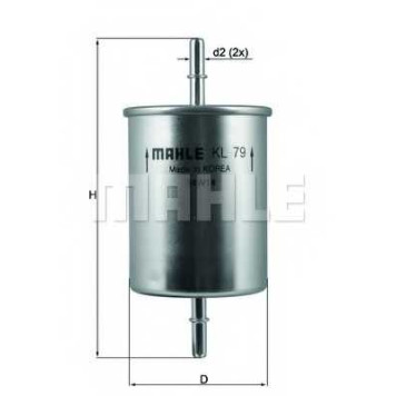 MAHLE KL79 - фильтр топливный